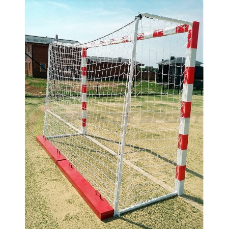 Купить Ворота мини-футбольные без сетки 2х3х1 м. (добровольный серт.) с накидным противовесом 25 кг в Улан-Удэ 